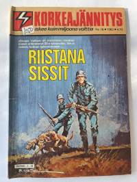 Korkeajännitys 1982 nr 18 - Riistana sissit