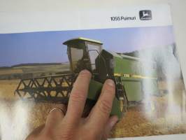 John Deere 1055 leikkuupuimuri -myyntiesite / sales brochure