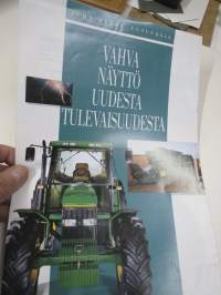 John Deere uutuuksia traktori, leikkuupuimuri -myyntiesite