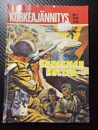 Korkeajännitys 1979 nr 1 - Kuoleman kallio