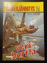 Korkeajännitys 1981 nr 4 -Verihurtta
