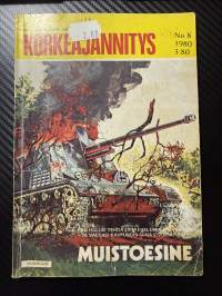 Korkeajännitys 1980 nr 8 -Muistoesine