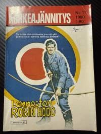 Korkeajännitys 1980 nr 17 -Lennoston Robin Hood