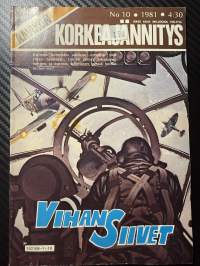 Aavikon Korkeajännitys 1981 nr 10 -Vihan siivet