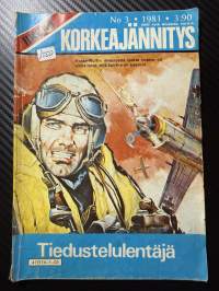 Ilmojen Korkeajännitys 1981 nr 3 -Tiedustelulentäjä