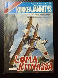 Ilmojen Korkeajännitys 1981 nr 7 -Loma Kiinassa