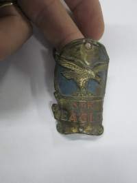 SPK Eagle -polkupyörän keulamerkki / runkomerkki -bicycle emblem / badge