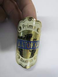 Laatokka - Prima Qualität -polkupyörän keulamerkki / runkomerkki -bicycle emblem / badge