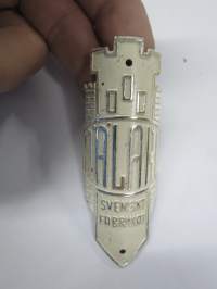 Mälarn - Svenskt fabrikat -polkupyörän keulamerkki / runkomerkki -bicycle emblem / badge