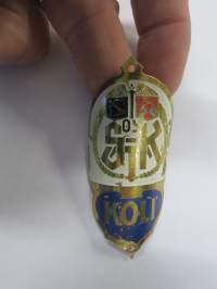 Koli SK - Oy Savo-Karjala -polkupyörän keulamerkki / runkomerkki -bicycle emblem / badge