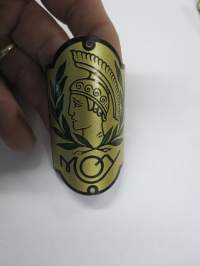 M OY? -polkupyörän keulamerkki / runkomerkki -bicycle emblem / badge