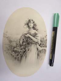 Makeisrasian kansipainate 1910-luvulta -etiketti