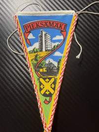 Pieksämäki -matkailuviiri, pikkukoko / souvenier pennant