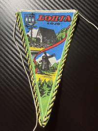 Lohja Lojo -matkailuviiri, pikkukoko / souvenier pennant