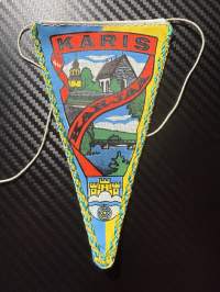 Karis Karjaa -matkailuviiri, pikkukoko / souvenier pennant