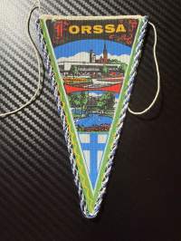 Forssa -matkailuviiri, pikkukoko / souvenier pennant