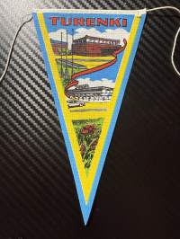Turenki -matkailuviiri, pikkukoko / souvenier pennant