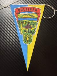 Oulainen -matkailuviiri, pikkukoko / souvenier pennant