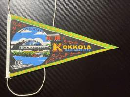Urheilutalo Kokkola Gamlakarleby -matkailuviiri, pikkukoko / souvenier pennant