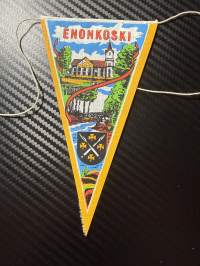 Enonkoski -matkailuviiri, pikkukoko / souvenier pennant