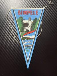 Simpele -matkailuviiri, pikkukoko / souvenier pennant
