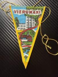 Vierumäki -matkailuviiri, pikkukoko / souvenier pennant