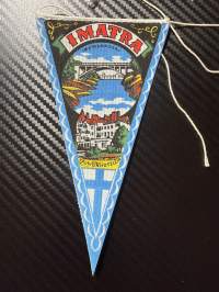 Imatra -matkailuviiri, pikkukoko / souvenier pennant