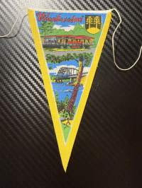 Vihantasalmi -matkailuviiri, pikkukoko / souvenier pennant