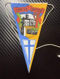 Lovisa Loviisa -matkailuviiri, pikkukoko / souvenier pennant