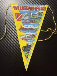 Valkeakoski -matkailuviiri, pikkukoko / souvenier pennant