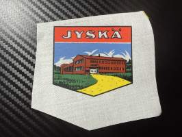 Jyskä -kangasmerkki / matkailumerkki / hihamerkki / badge -leikkaamaton
