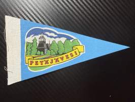 Petäjävesi -matkailuviiri, pikkukoko / souvenier pennant
