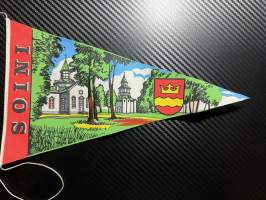 Soini -matkailuviiri, isokoko / souvenier pennant