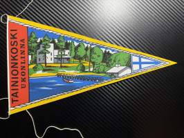 Tainionkoski Ukonlinna -matkailuviiri, isokoko / souvenier pennant