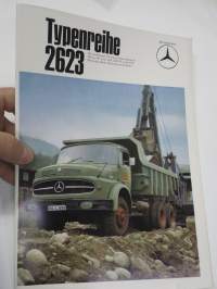 Mercedes-Benz Typenreihe 2623 L / LK /LA / LAK LAS LS / LB kuorma-auto -myyntiesite