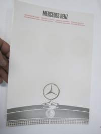 Mercedes-Benz -Serienlackierungen / Sonderlackierungen - Standard & Special Colours -värimallit, vakio- & erikoisvärit -myyntiesite / värimallit / värikartta m. 1968