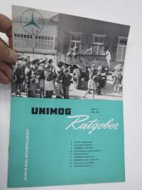 Unimog Ratgeber Heft 12 Juni 1958 -asiakaslehti, saksankielinen