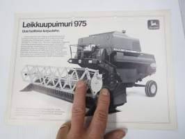 John Deere 975 leikkuupuimuri -myyntiesite