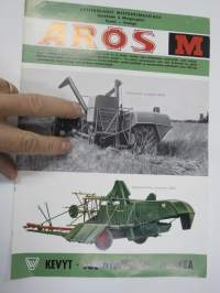 Aros M leikkuupuimuri -myyntiesite / brochure