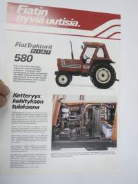 Fiat 580 traktori -myyntiesite