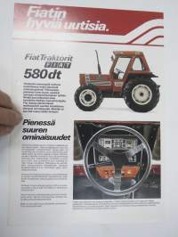 Fiat 580 DT traktori -myyntiesite
