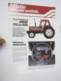 Fiat 780 & 880 traktori -myyntiesite