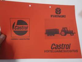Fiatagri traktori Castrol voiteluainesuositus -myyntiesite