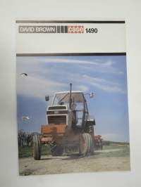 David Brown - Case 1490 traktori -myyntiesite