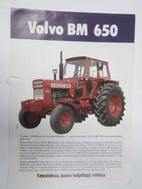 Volvo BM 650 traktori -myyntiesite