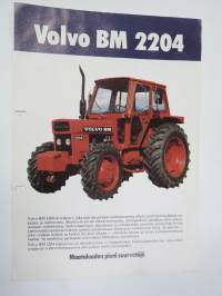 Volvo BM 2204 traktori -myyntiesite