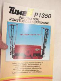 Tume P1350 pneumatisk konstgödselspridare -myyntiesite