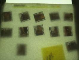 Eroottinen valokuvasarja, 12 diakuvaa, hankittu kansainvälisiltä kuvatoimistoilta käytettäväksi kotimaisten miestenlehtien artikkelien / juttujen kuvituksena