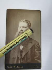 Befallningngsman (virkamies) i Nivala - Fredrik Odenvall, Atelier Julia Widgren, Wasa - Vaasa -visiittikorttivalokuva / visit card photo / cdv