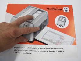 Rex-Rotary R5 monistuskone -myyntiesite